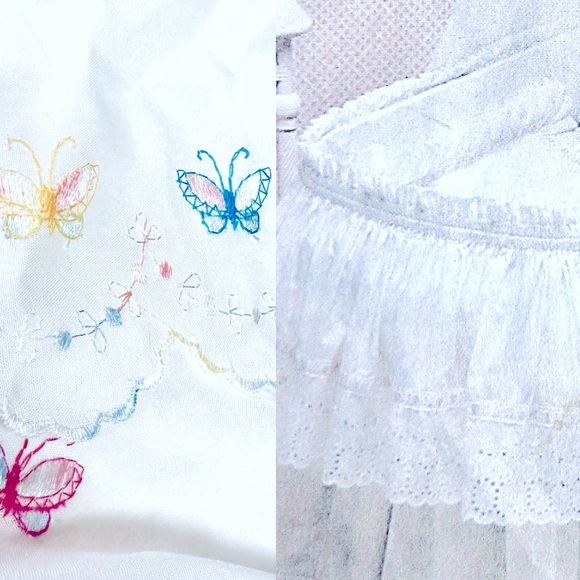 Bedding Butterfly Tiered Petticoat Liner Csb2 Poshmark